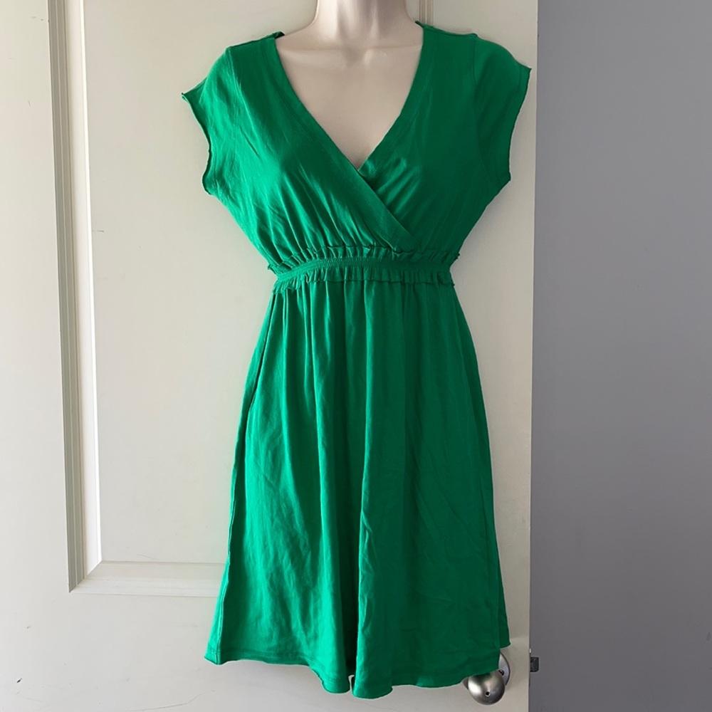Vintage Girl green cotton dress size S